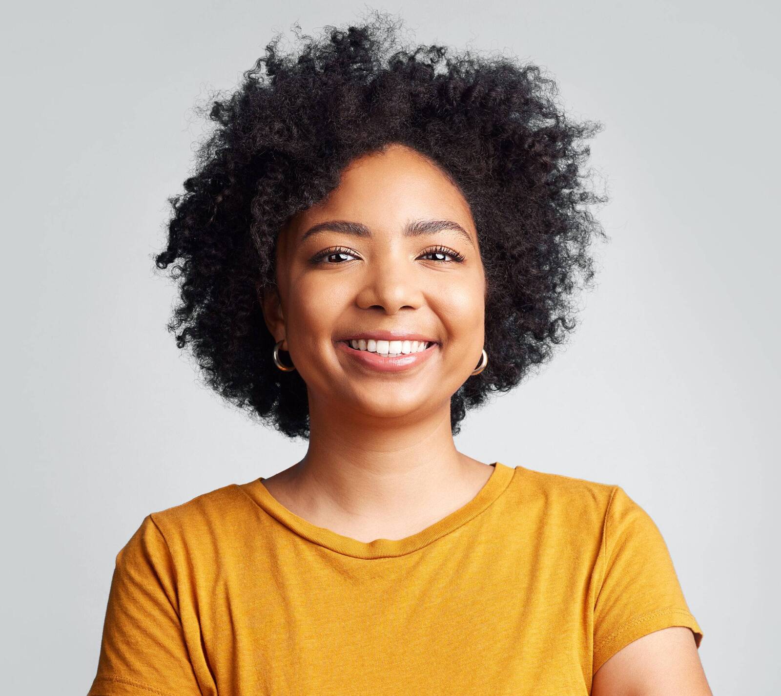 Portrait of a happy woman